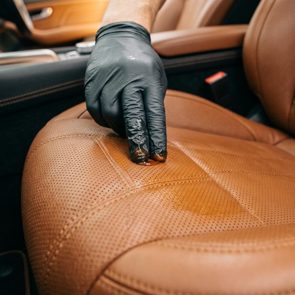 Leather conditioning